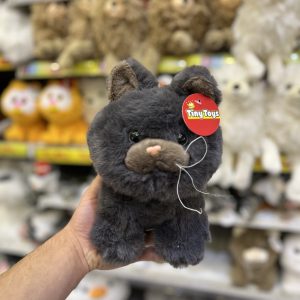 عروسک گربه چهار رنگ طوسی