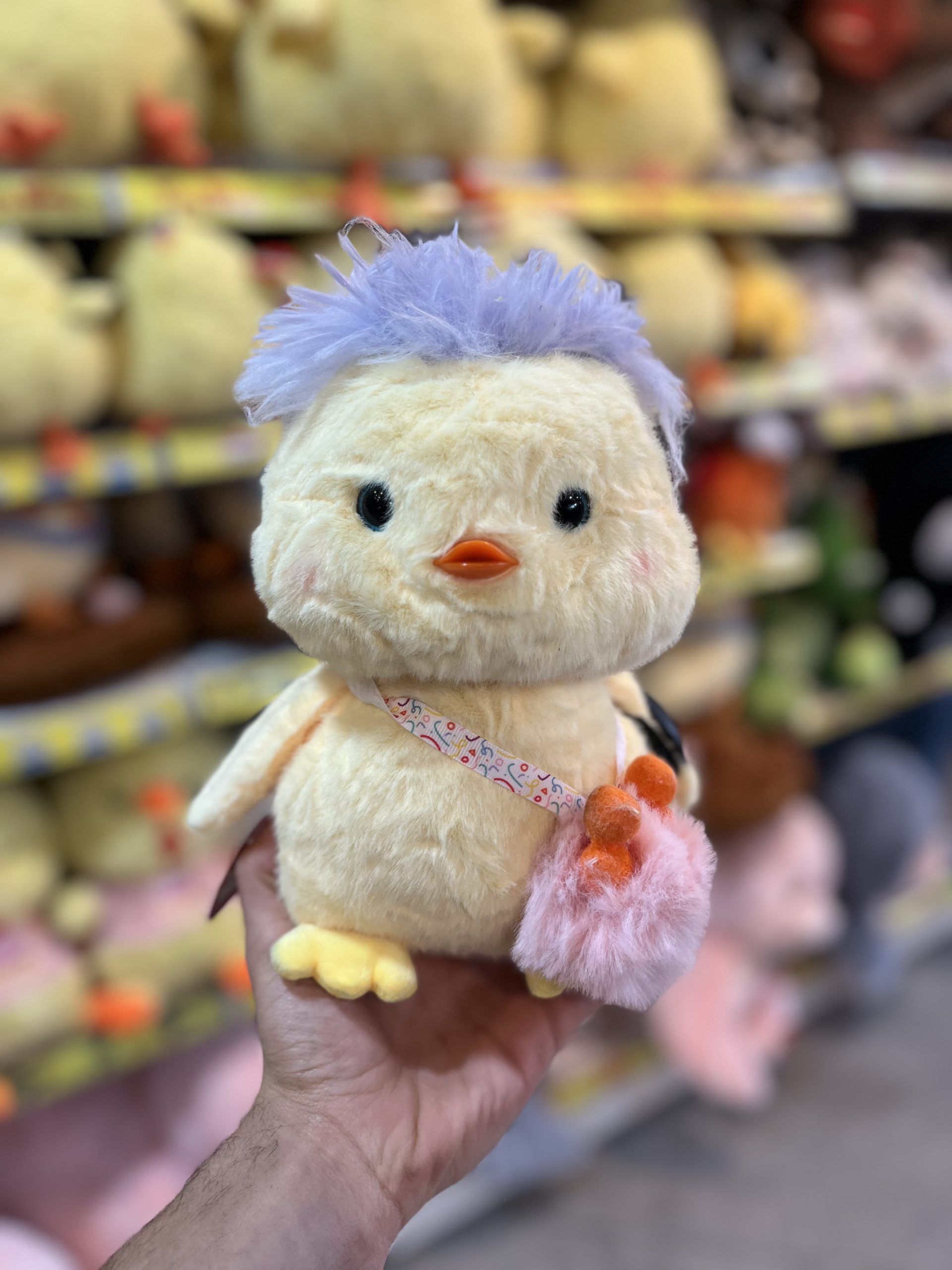 IMG_2857 عروسک جوجه مو رنگی - تصویر 1