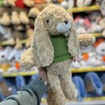 عروسک خرگوش لباسدار پیتر سبز ۱