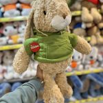 عروسک خرگوش لباسدار پیتر سبز۲