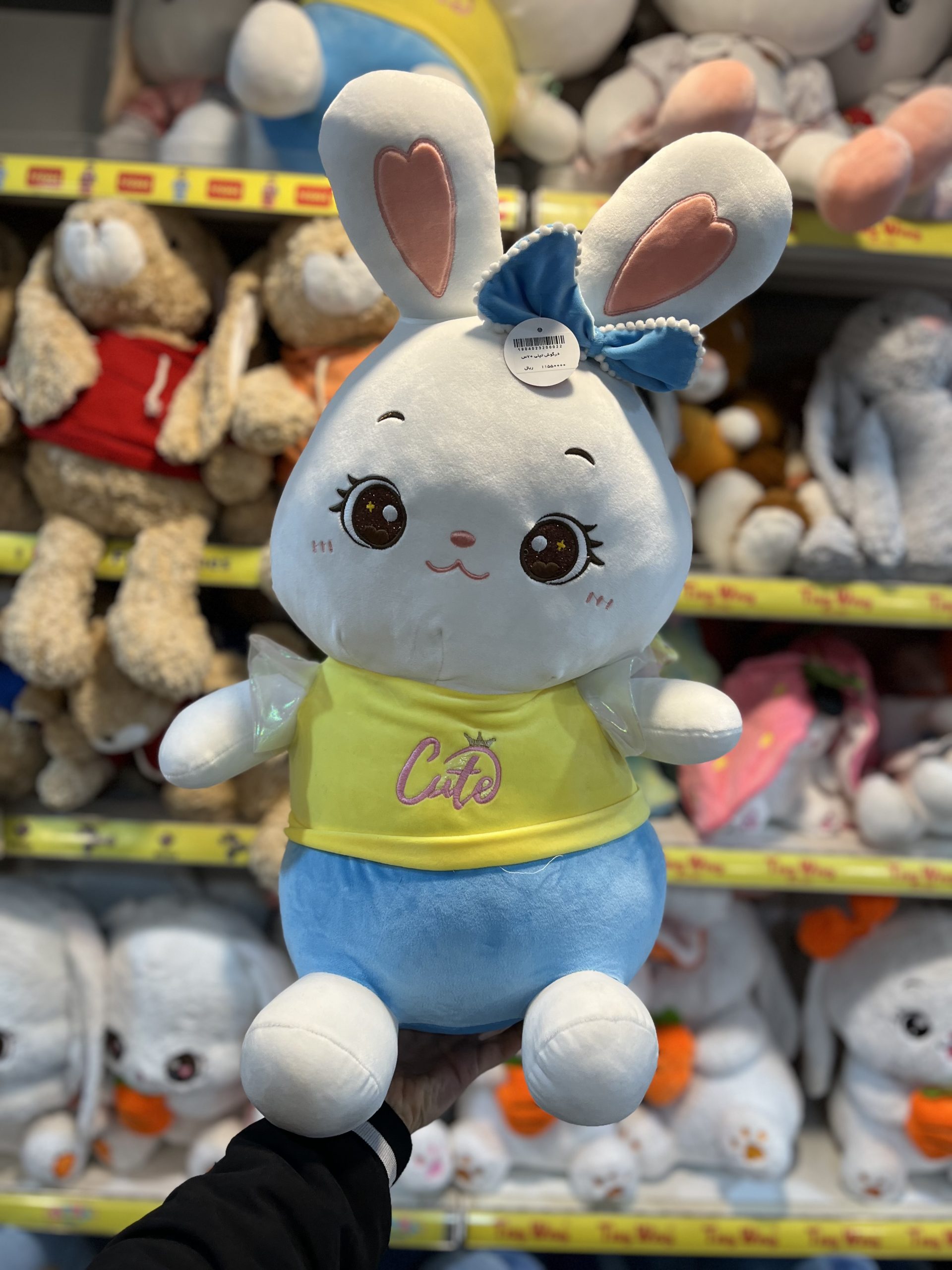 IMG_2928 عروسک خرگوش تپلی ۷۰ سانت - تصویر 1