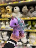 عروسک اسب تک شاخ ۳ رنگ ۲۰ سانت - تصویر 2