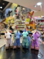 عروسک اسب تک شاخ ۳ رنگ ۲۰ سانت