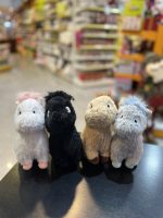 عروسک اسب تک شاخ مینیاتوری ۱۸ سانت