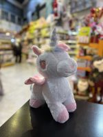 عروسک اسب تک شاخ بدن قلبی ۴۵ سانت - تصویر 3