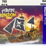 لگو کشتی دزدان دریایی ۷۲۲ قطعه 982001