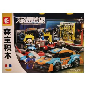 لگو تعمیرگاه ماشین ۶۷۴ قطعه 714032