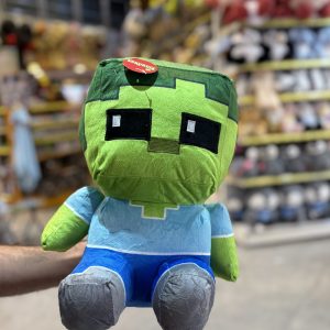 عروسک شخصیت ماینکرافت زامبی 35 سانت