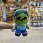 عروسک شخصیت ماینکرافت زامبی 20 سانت
