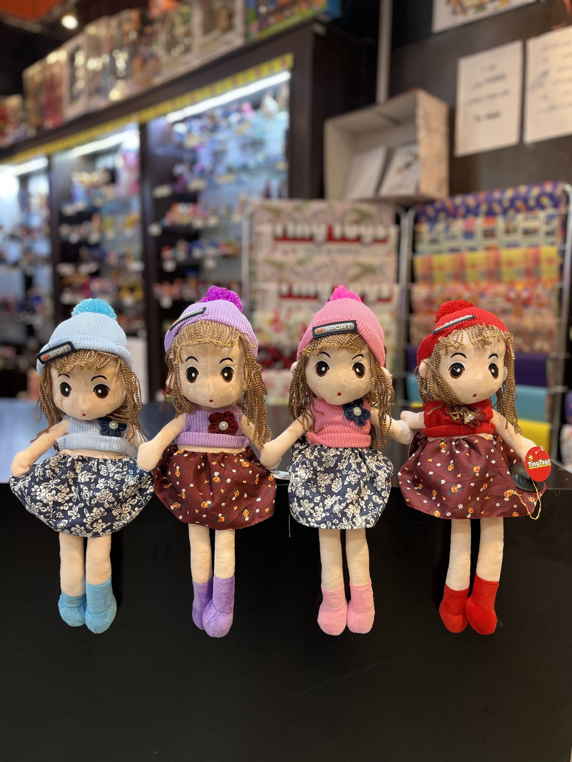 IMG_3241 عروسک دختر کلاه کاموایی ۴۵ سانت - تصویر 1