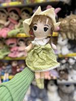 عروسک دختر کلاه حصیری ۴۵ سانت 100361 - تصویر 3