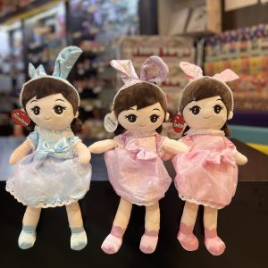 عروسک دختر تل خرگوشی ۴۵ سانت