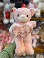 عروسک خرس قلب بدست ۶۰ سانت - تصویر 2