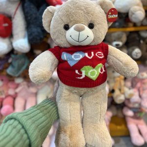 عروسک خرس لباس لاویو ۵۵ سانت