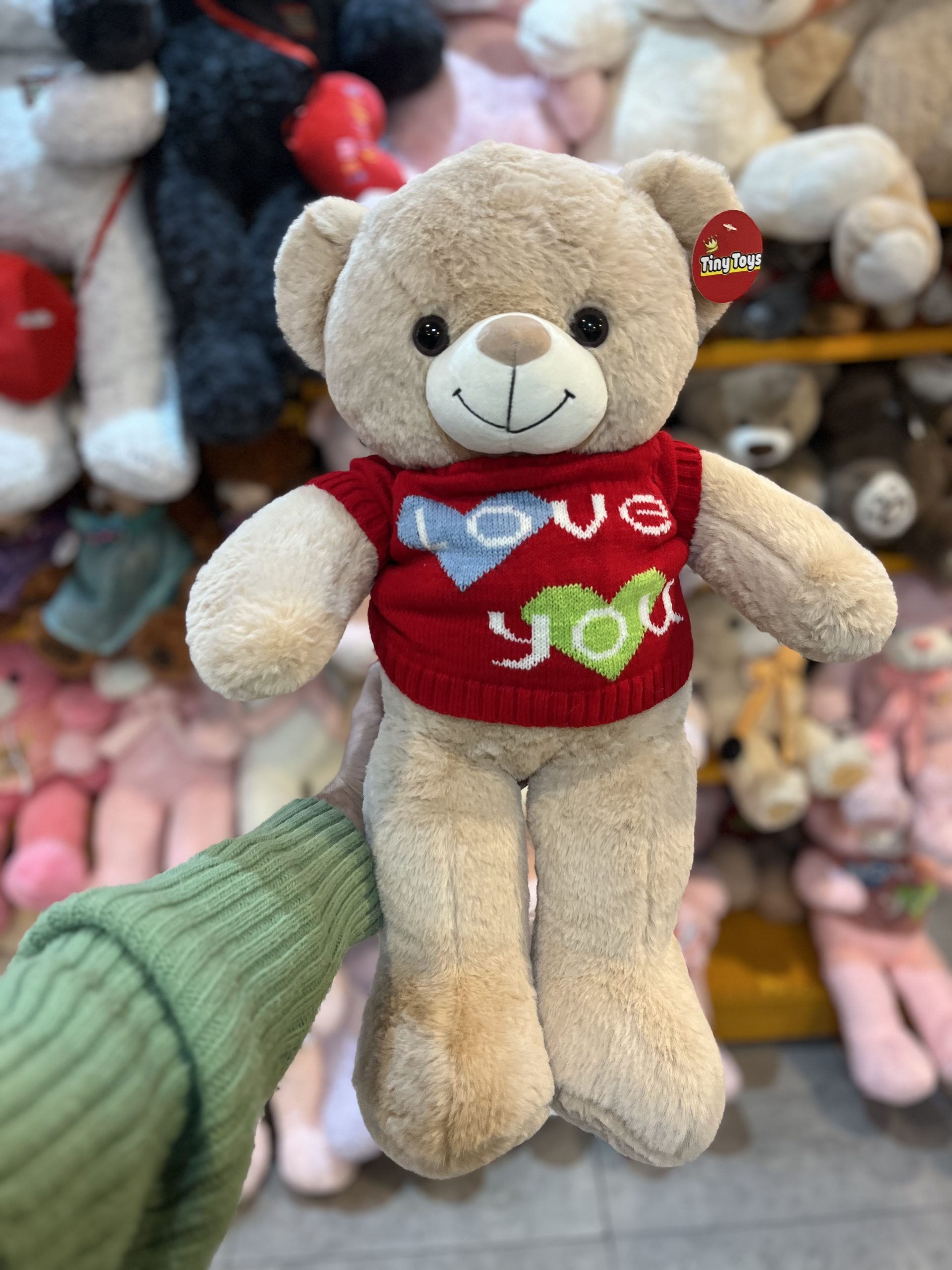 IMG_3303 عروسک خرس لباس لاویو ۵۵ سانت - تصویر 1