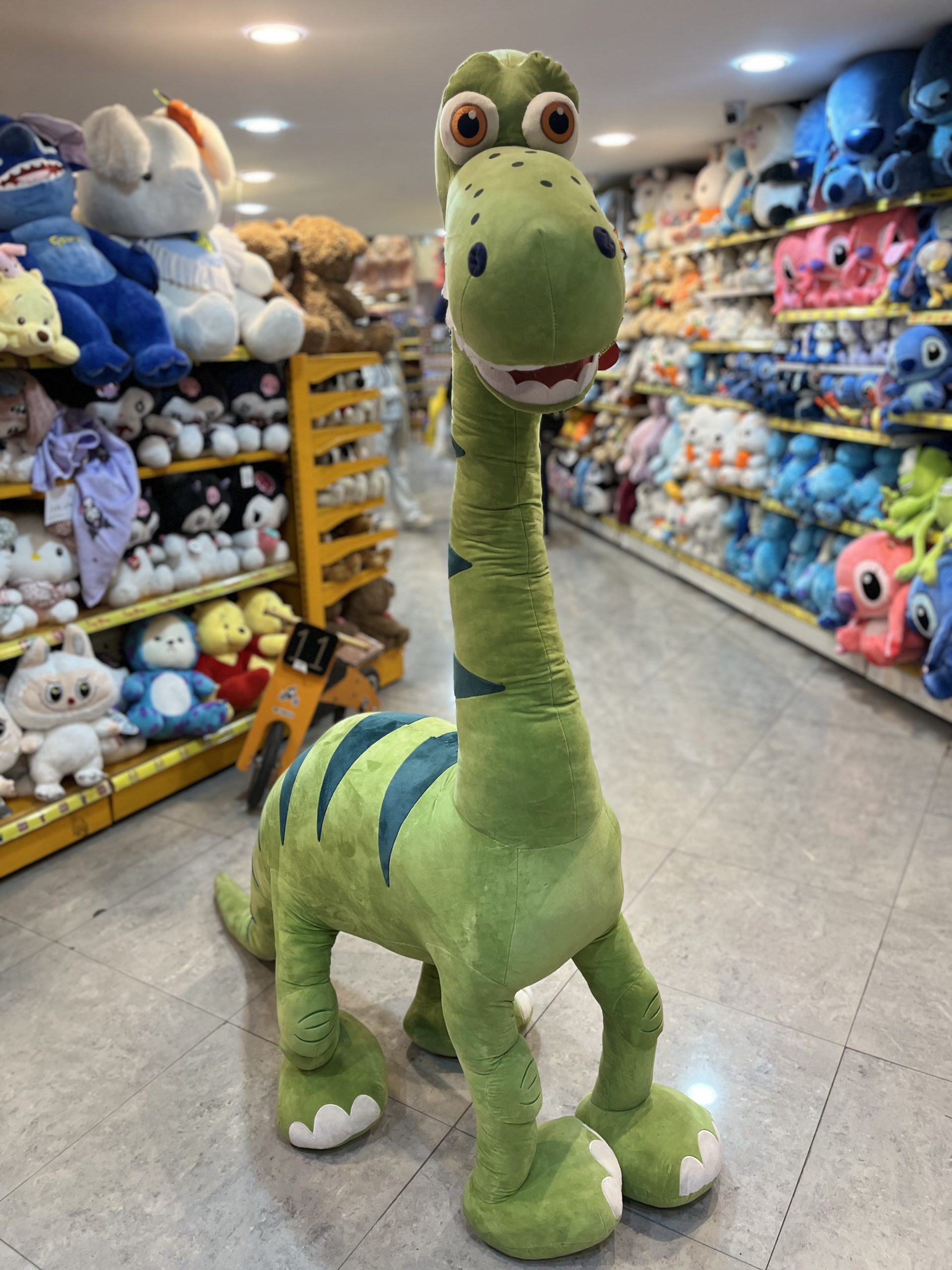 IMG_3308 عروسک دایناسور اورجینال ۱۸۰ سانت - تصویر 1