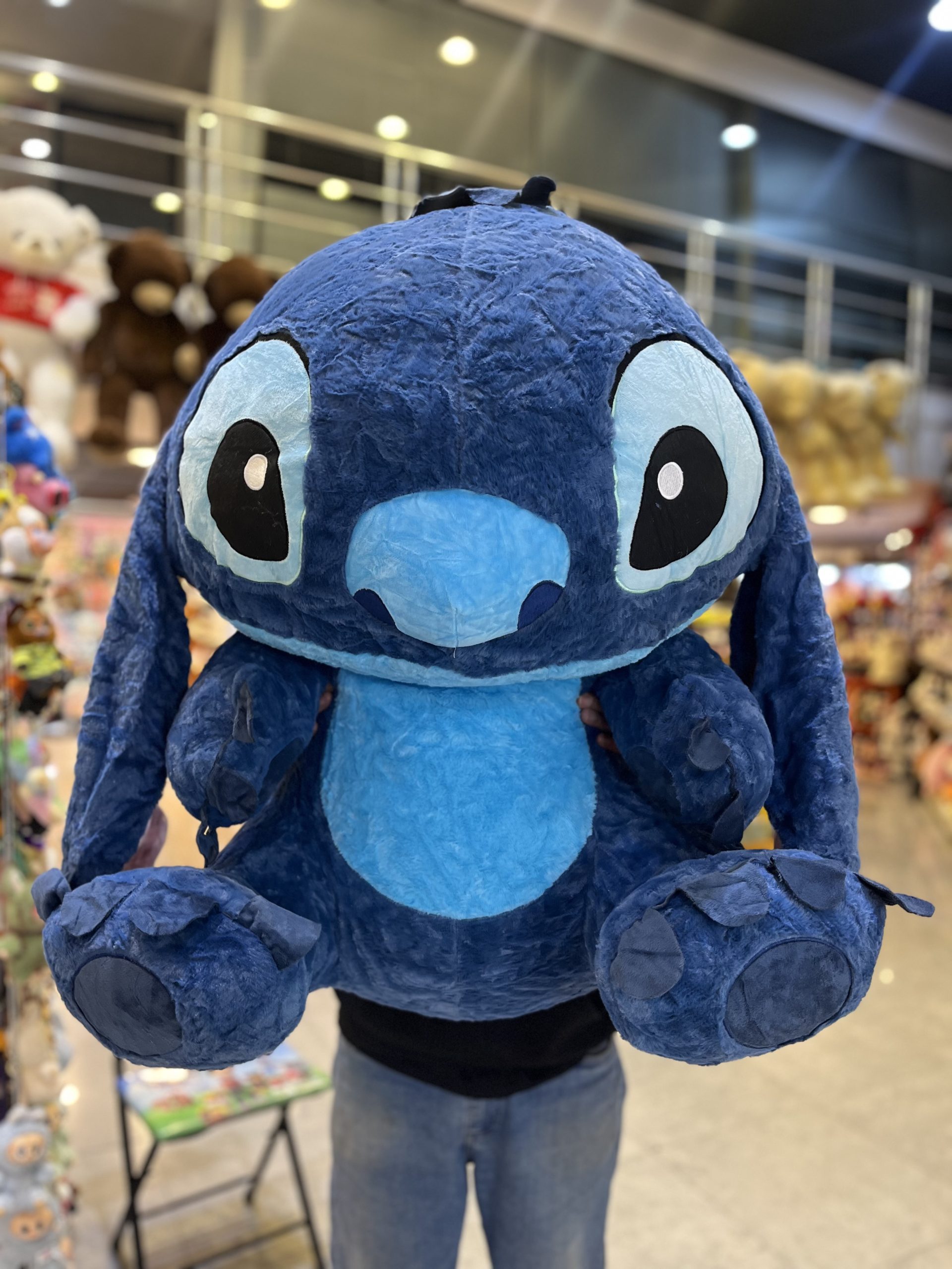 IMG_3392 عروسک استیچ (استیج) ۹۰ سانت - تصویر 1