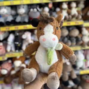 عروسک اسب شالگردنی ۴۰ سانت