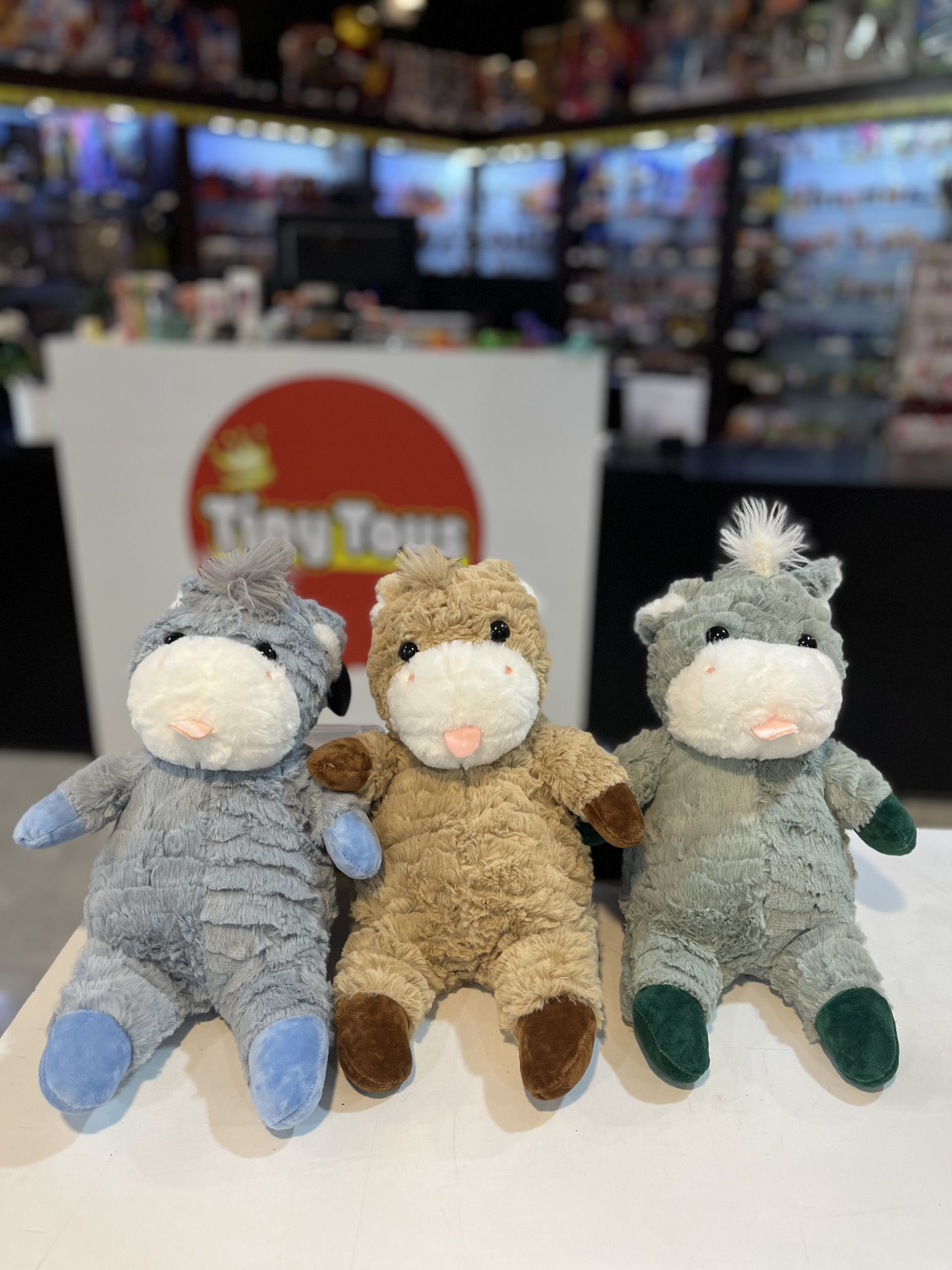 IMG_3425 عروسک الاغ(خر) زبان دراز ۳۵ سانت - تصویر 1