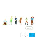 ست اکشن فیگور 6 تکه تن تن - تصویر 2