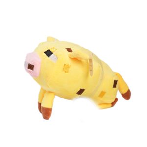 عروسک شخصیت ماینکرافت خوک زرد20 سانت