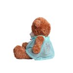 عروسک خرس میتو قهوه ای نشسته 45سانت 100334 - تصویر 3