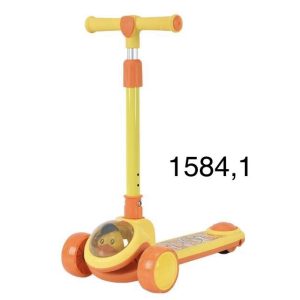 اسکوتر طرح اردک  موزیکال چراغدار  1584/1 (وارداتی)