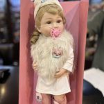 عروسک سلیکونی سنسوری مو بلوند 2807