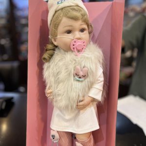 عروسک سلیکونی سنسوری مو بلوند 2807