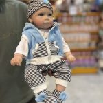 عروسک سیلیکونی سنسور دار پسر 45 سانت 4877/2