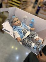 عروسک سیلیکونی سنسور دار پسر 45 سانت 4877/2 - تصویر 3