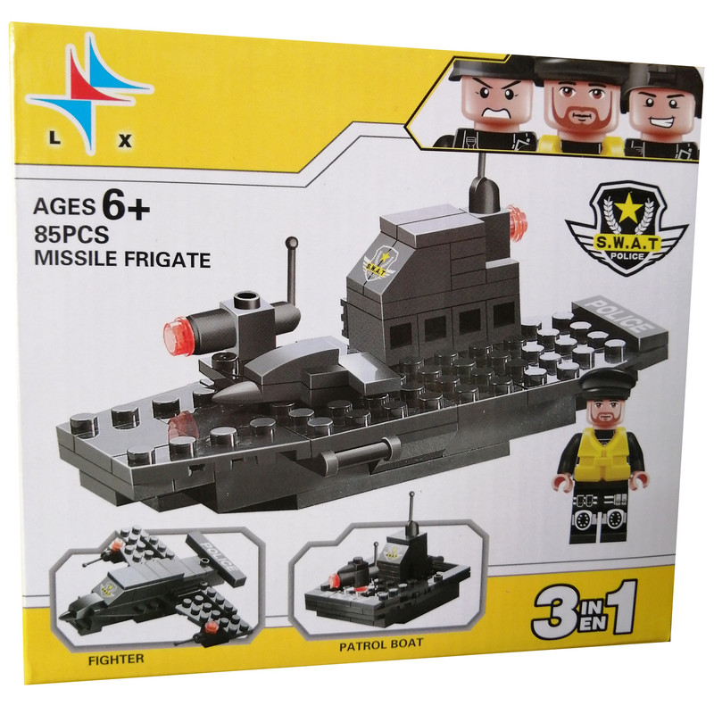 IMG_5614 لگو پلیسی ۸۵ قطعه ۲۶۰/۳ - تصویر 1