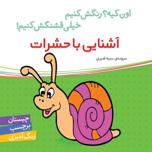 کتاب اون کیه رنگش کنیم خیلی قشنگش کنیم: آشنایی با حشرات