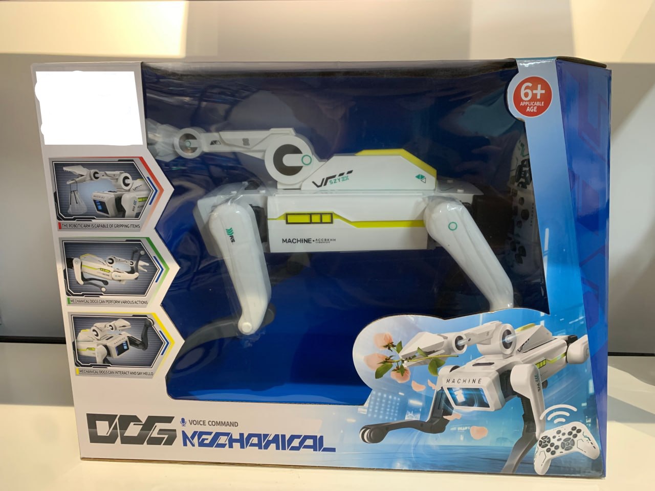 ca9aa77a01b716f49b01e7de67f92ac3 ربات کنترلی سگ شارژی خدمات رسان 8008 - تصویر 1