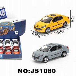 ماشین فلزی عقب کش پژو 207 صندوقدار 1080