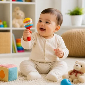 اسباب بازی مناسب سن کودک نوزاد