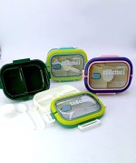 لانچ باکس (ظرف غذا)پلاستیک چندبخشی 1.1لیتر+500میل (ظرف غذا)2479/1 - تصویر 2
