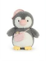 عروسک پنگوئن کلاه کج 30 سانت