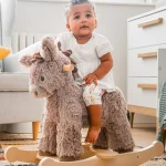 راکر الاغ قهوه ای لیتل برد 3088 (little bird)