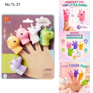 عروسک انگشتی یونیکورن 21