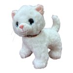 عروسک گربه سفید ایستاده 22سانت 4418/38