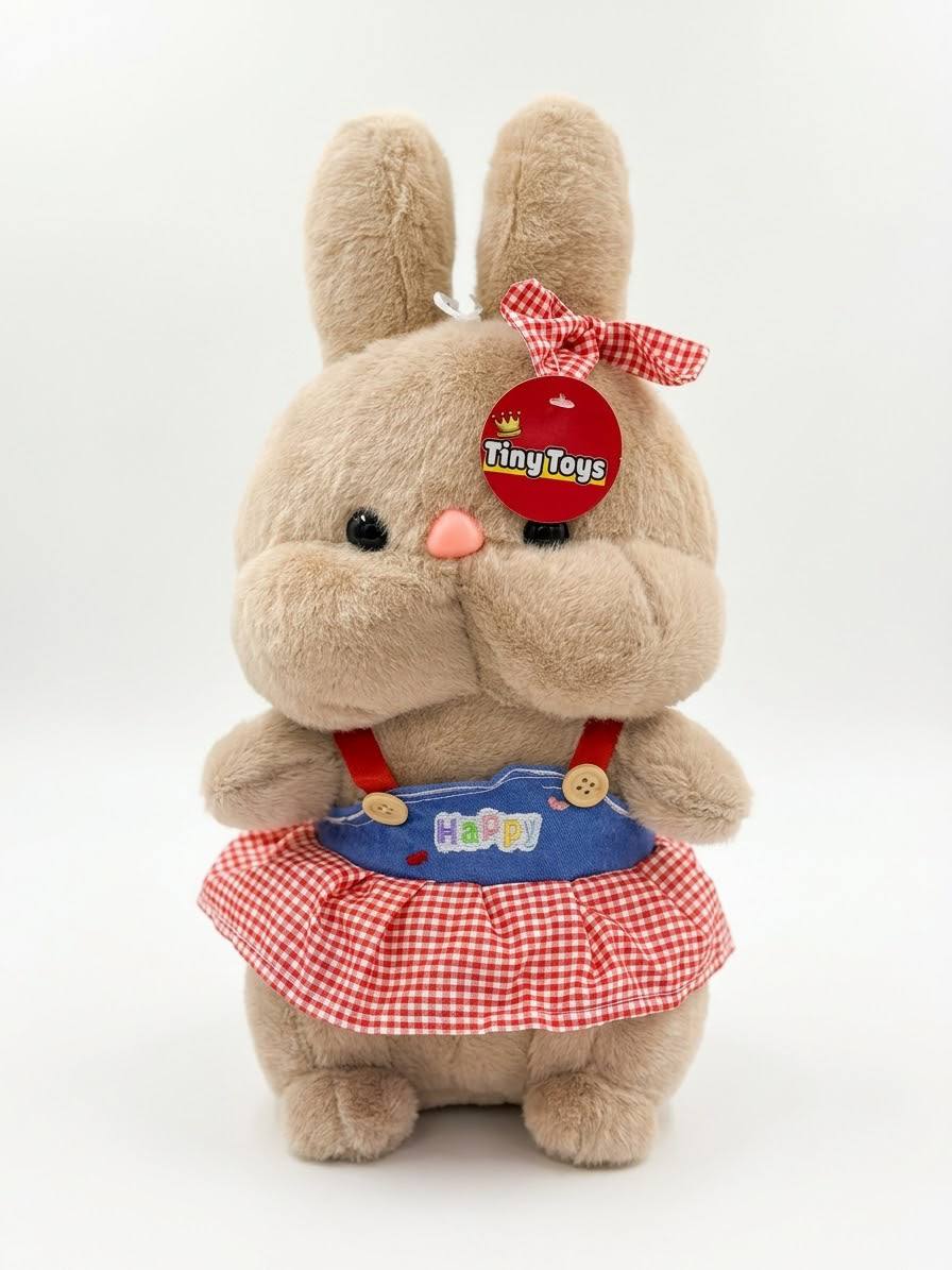 tinytoys خرگوش عروسک خرگوش لپ تپلی 50سانت 050858 - تصویر 1