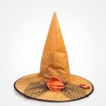 کلاه جادوگر نارنجی توری